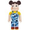 BE@RBRICK Peko-chan x BAPE (R) 1000% (Green/Pink/Blue) Original