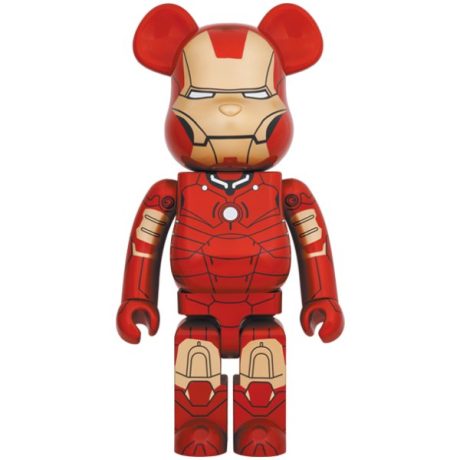 bearbrick 400% iron man 2 Mark VI medicom toy