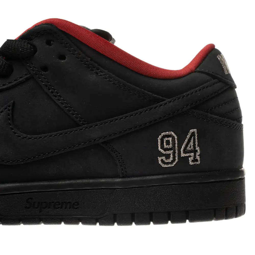 Nike SB Dunk Low Supreme 94 Black 2 Nike SB Dunk Low Supreme 94 Black - Image 2