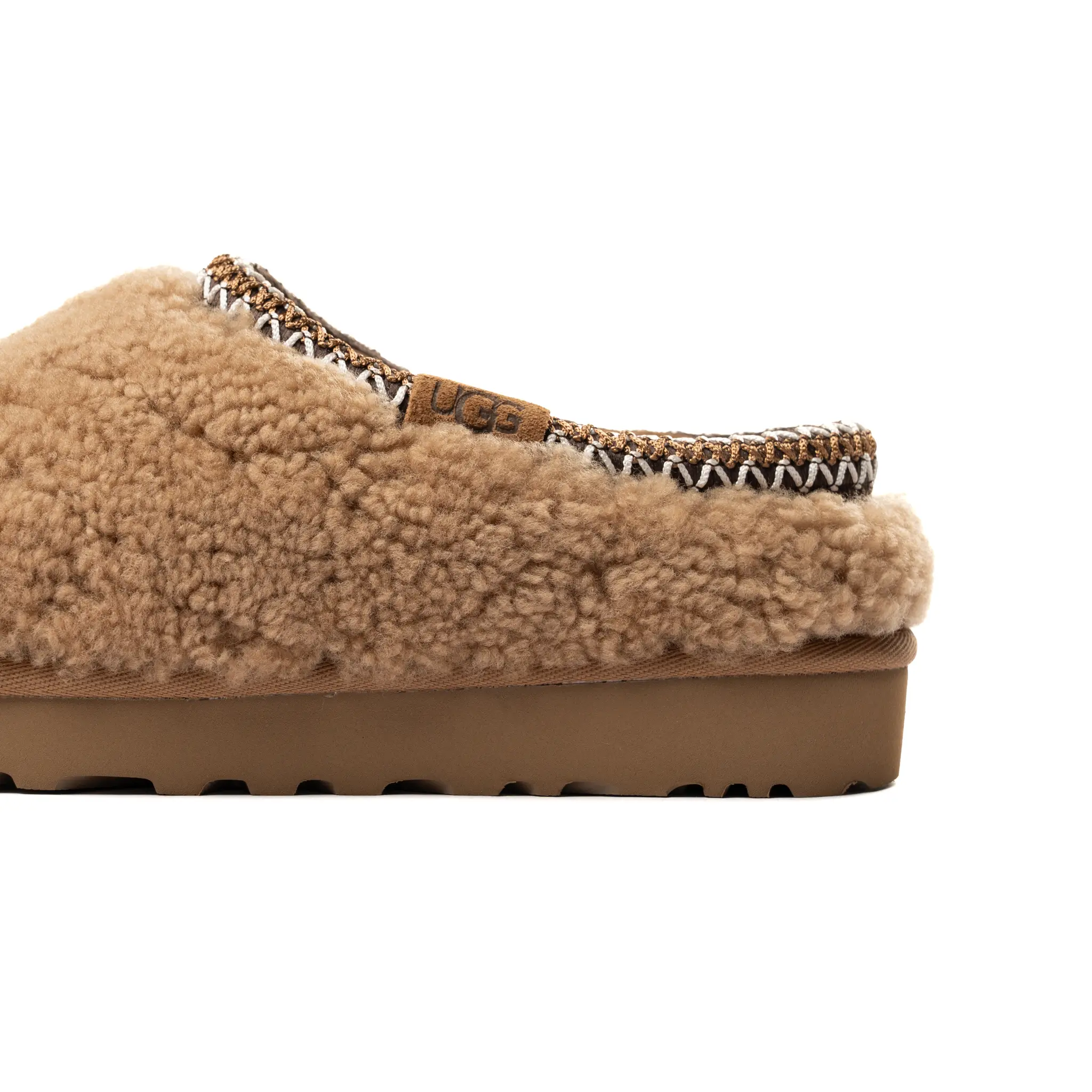 UGG Tasman Maxi Curly Slipper Chestnut W 2 UGG Tasman Maxi Curly Slipper Chestnut W - Image 2
