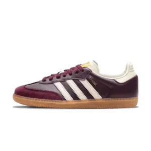 Samba OG Maroon Gold Metallic W