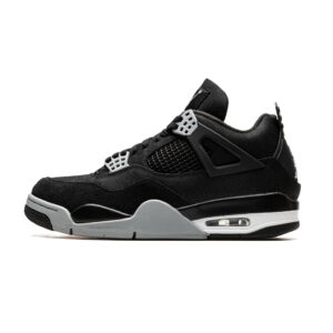 Retro 4 Black Canvas