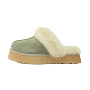 UGG Disquette Slipper Moss Green Muted Brass W