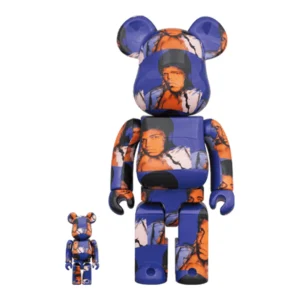 Bearbrick Andy Warhol's Muhammad Ali 100% & 400% Set