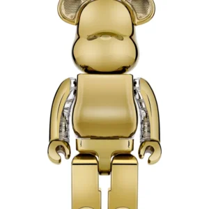 Bearbrick Audio Chrome Metals Gold