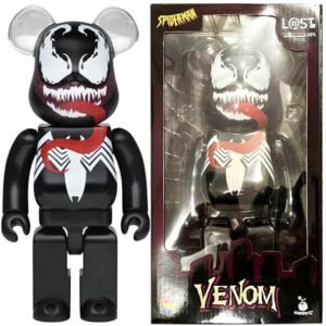 Bearbrick Marvel Venom (Clear Ears) Happy Lottery 400% Japan Exclusive