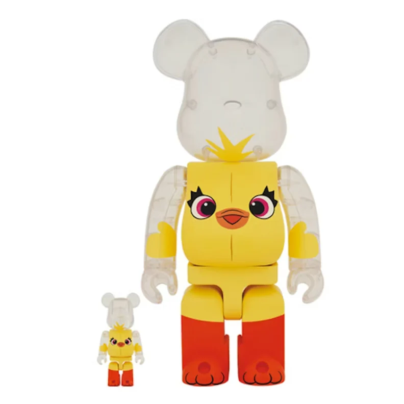 Bearbrick x Disney Pixar Toy Story 4 Ducky 100% & 400% Set 1 Bearbrick x Disney Pixar Toy Story 4 Ducky 100% & 400% Set