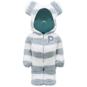 Bearbrick x Gelato Pique Pajamas 1000% White/Blue