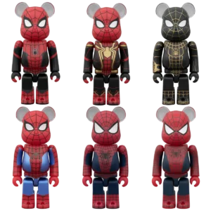 Bearbrick x Spider Man Spider Complete Set Of 5