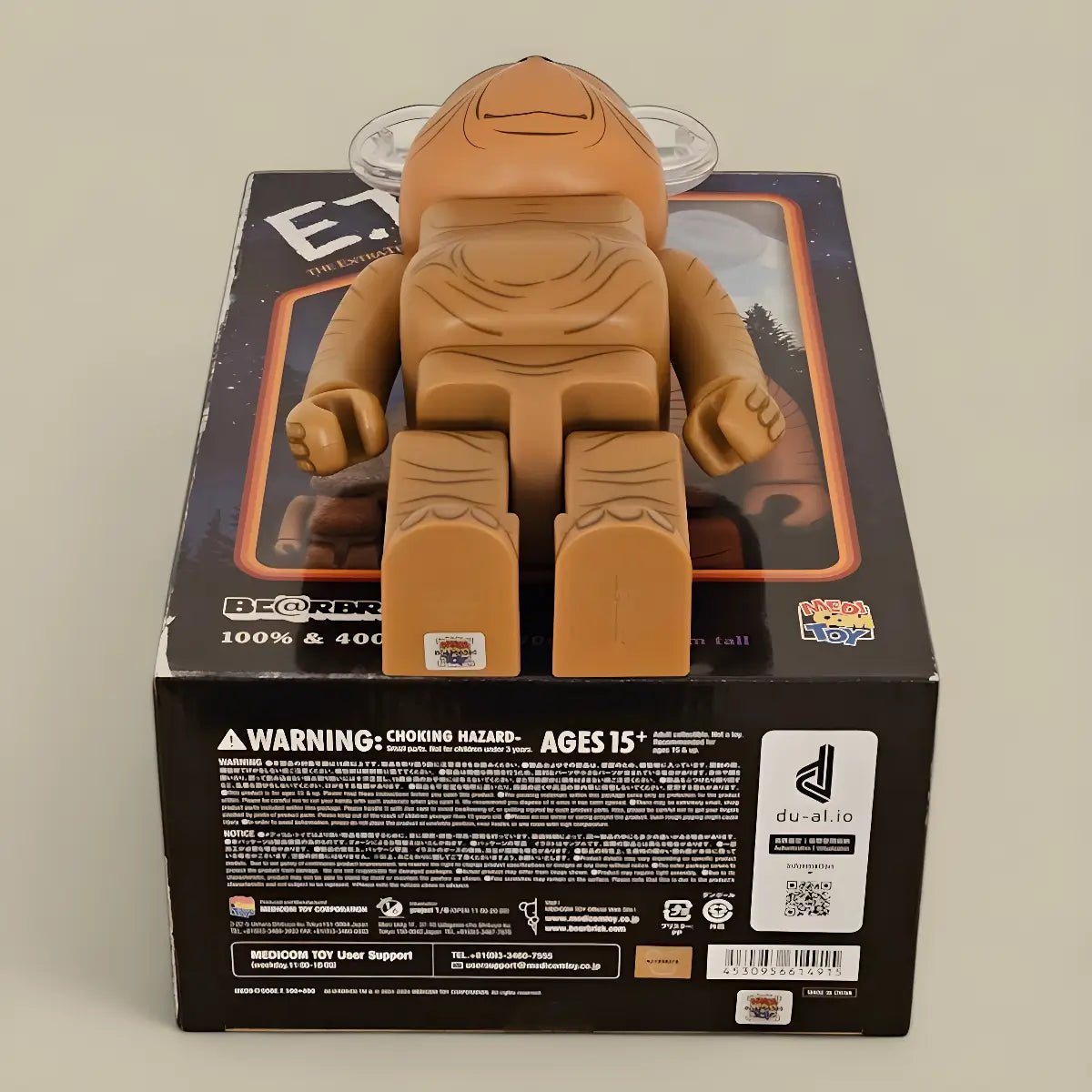 BE@RBRICK ET The Extra-Terrestrial (100%+400%) 3 BE@RBRICK ET The Extra-Terrestrial (100%+400%) - Image 3