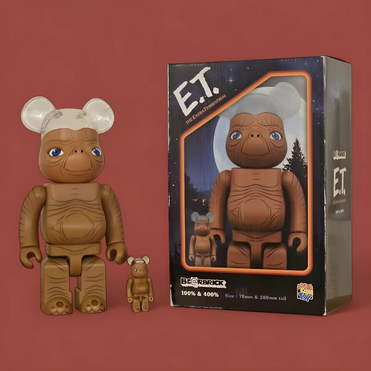 BE@RBRICK ET The Extra-Terrestrial (100%+400%) 2 BE@RBRICK ET The Extra-Terrestrial (100%+400%) - Image 2