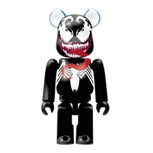 BE@RBRICK Spider-Man – 2 Venom (100%) 2 BE@RBRICK Spider-Man – 2 Venom (100%) - Image 2