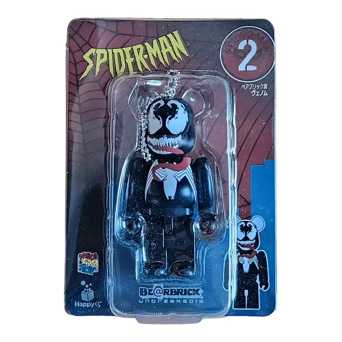 BE@RBRICK Spider-Man – 2 Venom (100%) 1 BE@RBRICK Spider-Man – 2 Venom (100%)
