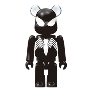 BE@RBRICK Spider-Man – 4 Spider-Man Black Costume (100%) 2 BE@RBRICK Spider-Man – 4 Spider-Man Black Costume (100%) - Image 2