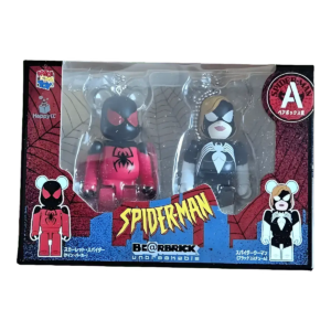 BE@RBRICK Spider-Man – A Scarlet Spider & Kane Parker (100%)