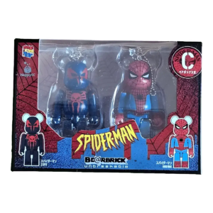 BE@RBRICK Spider-Man – C Spider-Man 2099 & Spider-Man First Appearance Version (100%)