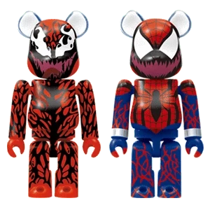 BE@RBRICK Spider-Man – E Carnege & Spider-Carnege (100%) 2 BE@RBRICK Spider-Man – E Carnege & Spider-Carnege (100%) - Image 2
