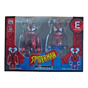 BE@RBRICK Spider-Man – E Carnege & Spider-Carnege (100%)