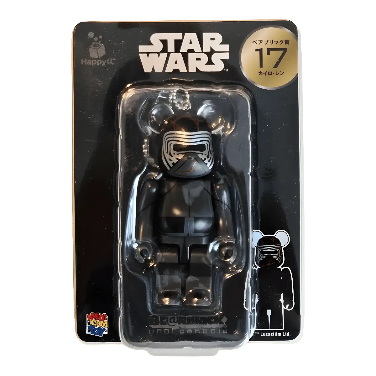 BE@RBRICK Star Wars Saga – 17 Kylo Ren (100%) 1 BE@RBRICK Star Wars Saga – 17 Kylo Ren (100%)