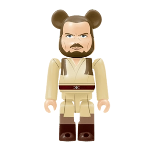 BE@RBRICK Star Wars – 1 Qui-Gon Jinn (100%) 2 BE@RBRICK Star Wars – 1 Qui-Gon Jinn (100%) - Image 2