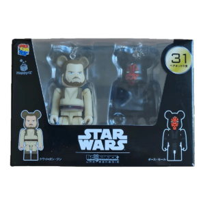 BE@RBRICK Star Wars – 31 Qui-Gon Jinn & Darth Maul (100%)