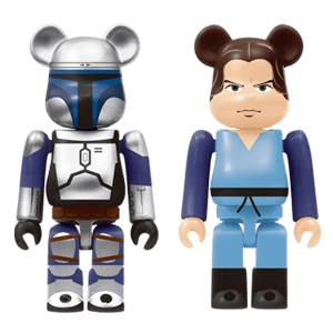 BE@RBRICK Star Wars – 32 Jango Fett & Boba Fett Child Version (100%) 2 BE@RBRICK Star Wars – 32 Jango Fett & Boba Fett Child Version (100%) - Image 2