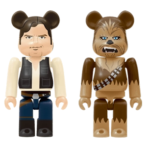 BE@RBRICK Star Wars – 34 Han Solo & Chewbacca (100%) 2 BE@RBRICK Star Wars – 34 Han Solo & Chewbacca (100%) - Image 2
