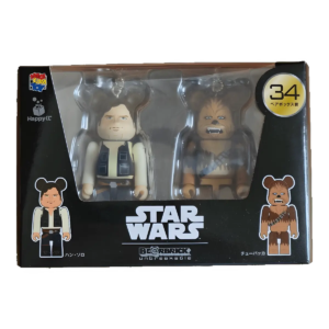 BE@RBRICK Star Wars – 34 Han Solo & Chewbacca (100%)