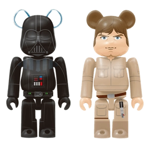 BE@RBRICK Star Wars – 35 Darth Vader & Luke Skywalker (100%) 2 BE@RBRICK Star Wars – 35 Darth Vader & Luke Skywalker (100%) - Image 2