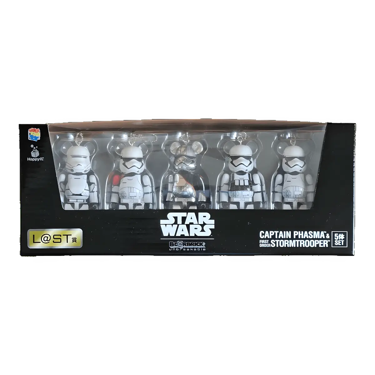 BE@RBRICK L@ST – Captain Phasma & First Order Stormtrooper Set of 5 (100%) 1 BE@RBRICK L@ST – Captain Phasma & First Order Stormtrooper Set of 5 (100%)