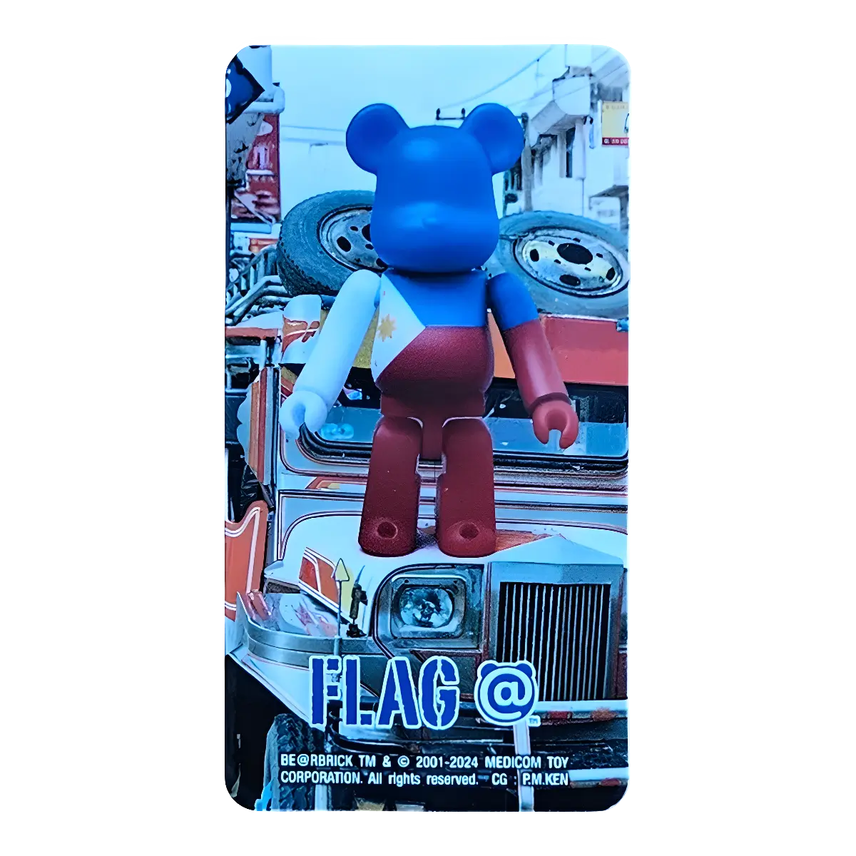 BE@RBRICK Series 49 Flag “Philippines” (100%) 2 BE@RBRICK Series 49 Flag “Philippines” (100%) - Image 2