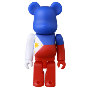 BE@RBRICK Series 49 Flag “Philippines” (100%)
