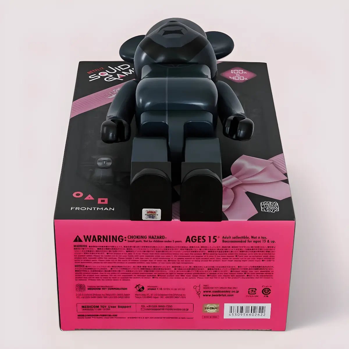 BE@RBRICK Squid Game Front Man (100%+400%) 3 BE@RBRICK Squid Game Front Man (100%+400%) - Image 3