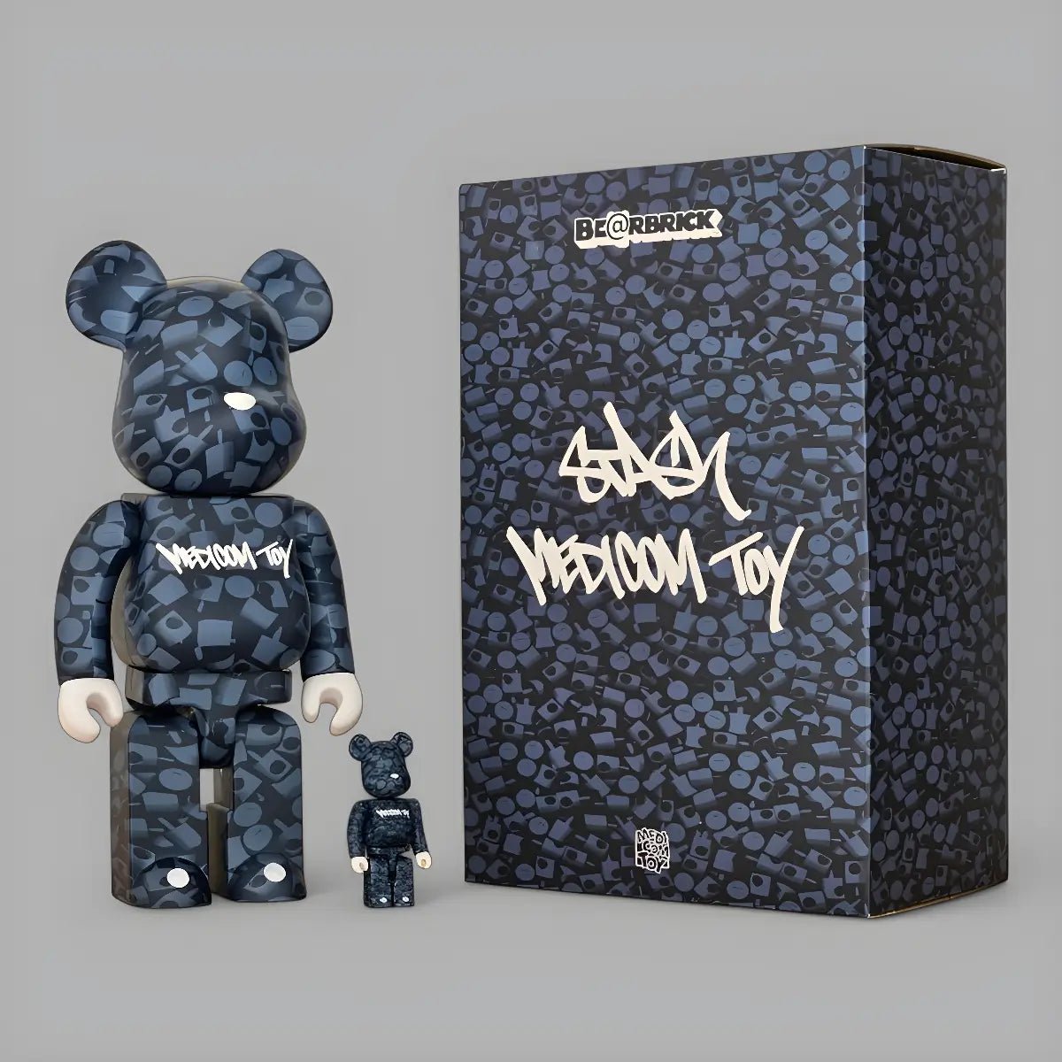 BE@RBRICK Stash “Medicom Toy” (100%+400%) 2 BE@RBRICK Stash “Medicom Toy” (100%+400%) - Image 2