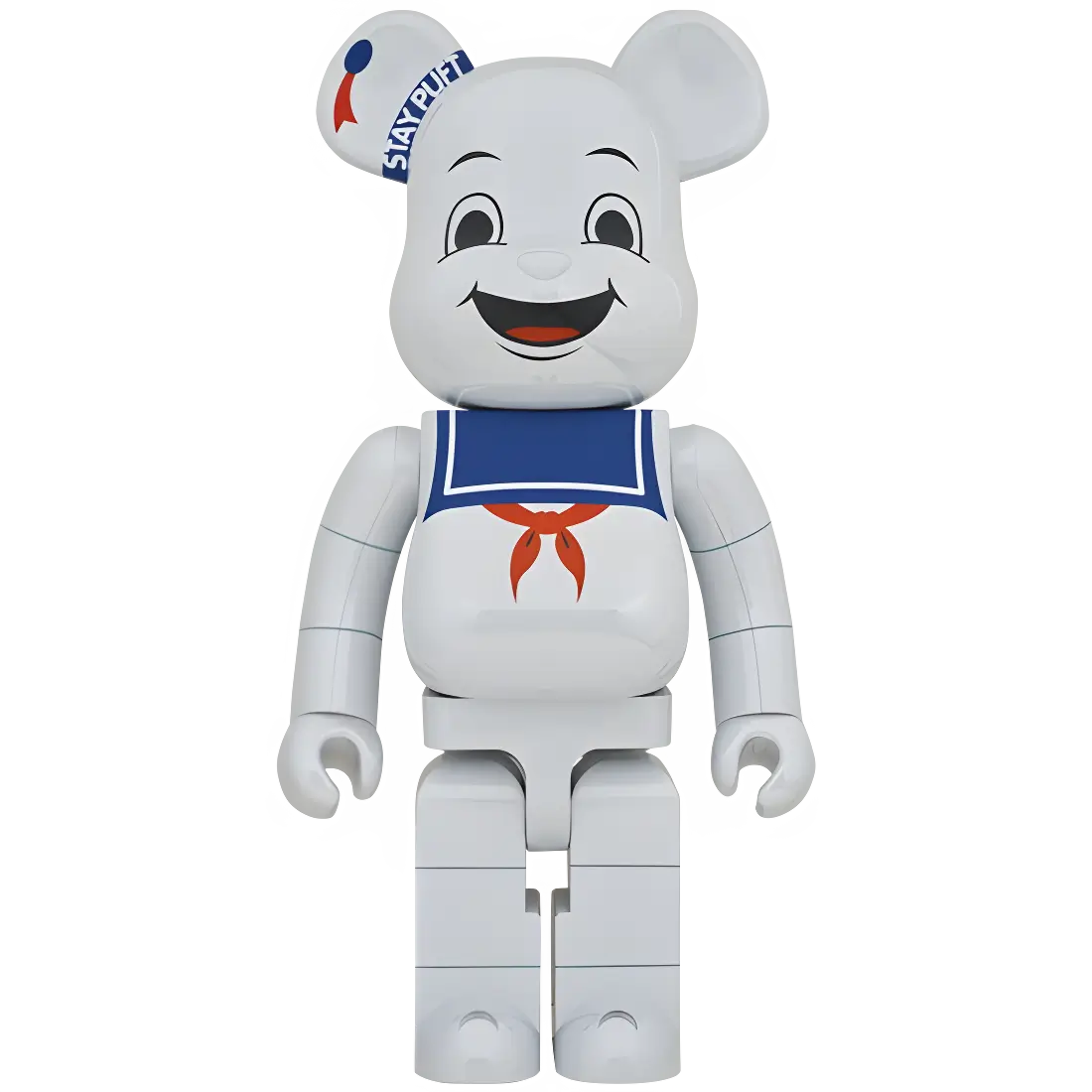 BE@RBRICK Stay Puft Marshmallow Man White Chrome Version (1000%) 4 BE@RBRICK Stay Puft Marshmallow Man White Chrome Version (1000%) - Image 4