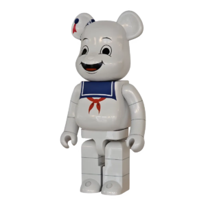 BE@RBRICK Stay Puft Marshmallow Man White Chrome Version (1000%)
