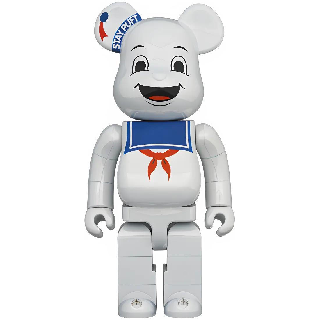 BE@RBRICK Stay Puft Marshmallow Man White Chrome Version (100%+400%) 7 BE@RBRICK Stay Puft Marshmallow Man White Chrome Version (100%+400%) - Image 7