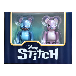 BE@RBRICK Stitch & Angel set of 2 (100%)
