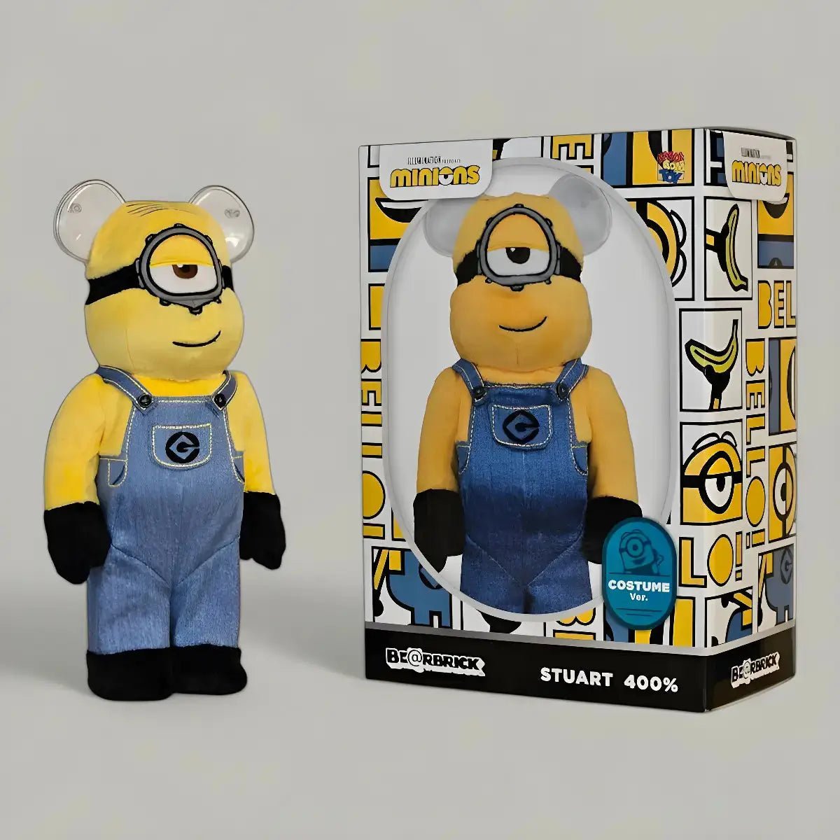 BE@RBRICK Stuart Costume Version (400%) 2 BE@RBRICK Stuart Costume Version (400%) - Image 2
