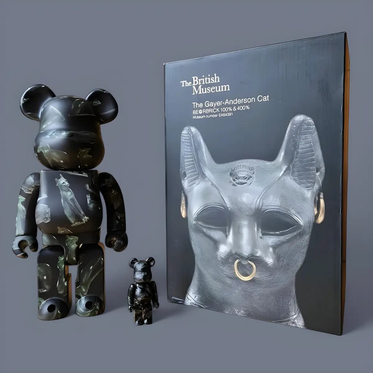 BE@RBRICK The Gayer-Anderson Cat (100%+400%) 2 BE@RBRICK The Gayer-Anderson Cat (100%+400%) - Image 2