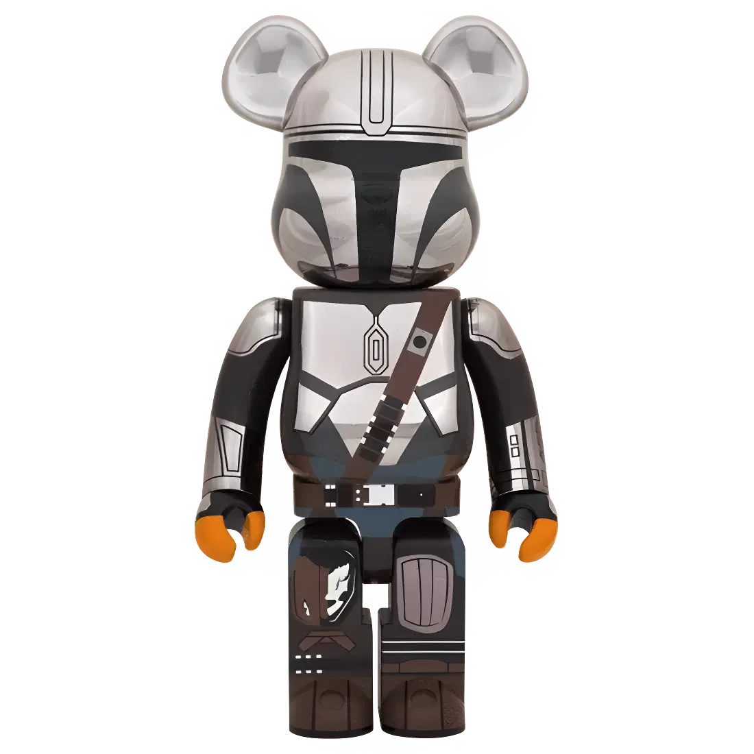 BE@RBRICK The Mandalorian Chrome Version (1000%) 5 BE@RBRICK The Mandalorian Chrome Version (1000%) - Image 5