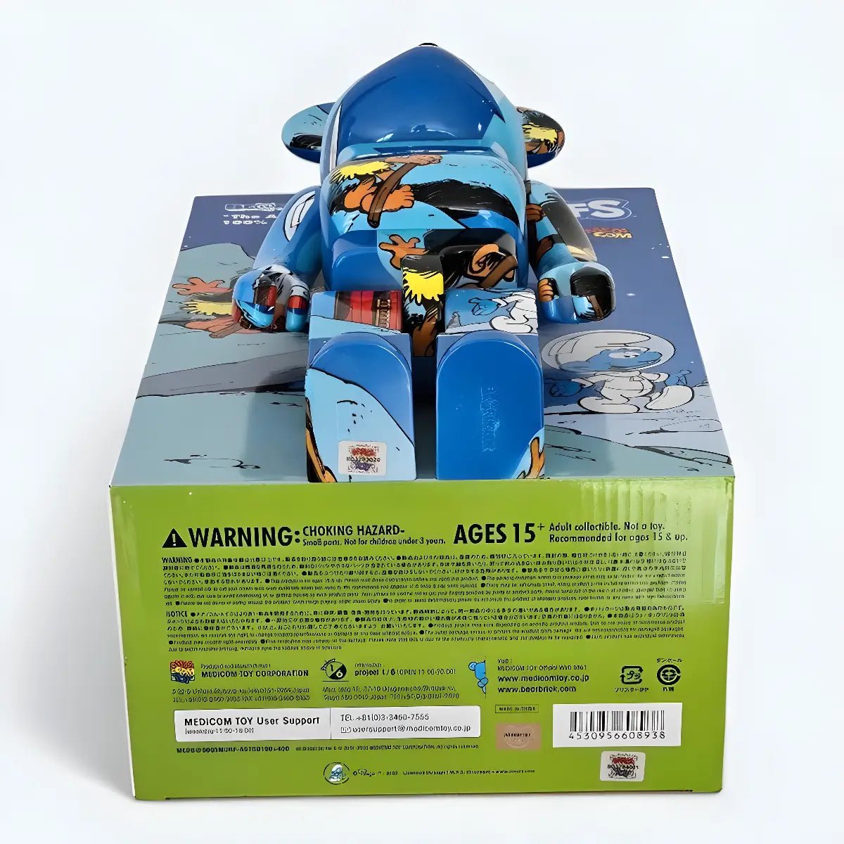 BE@RBRICK The Smurfs “The Astrosmurf” (100%+400%) 3 BE@RBRICK The Smurfs “The Astrosmurf” (100%+400%) - Image 3