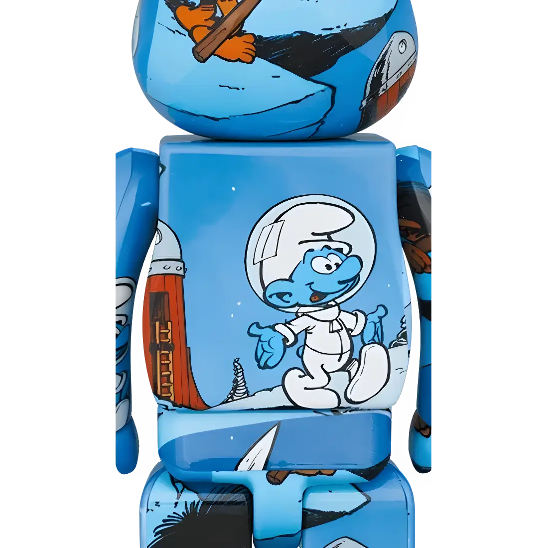 BE@RBRICK The Smurfs “The Astrosmurf” (100%+400%) 7 BE@RBRICK The Smurfs “The Astrosmurf” (100%+400%) - Image 7