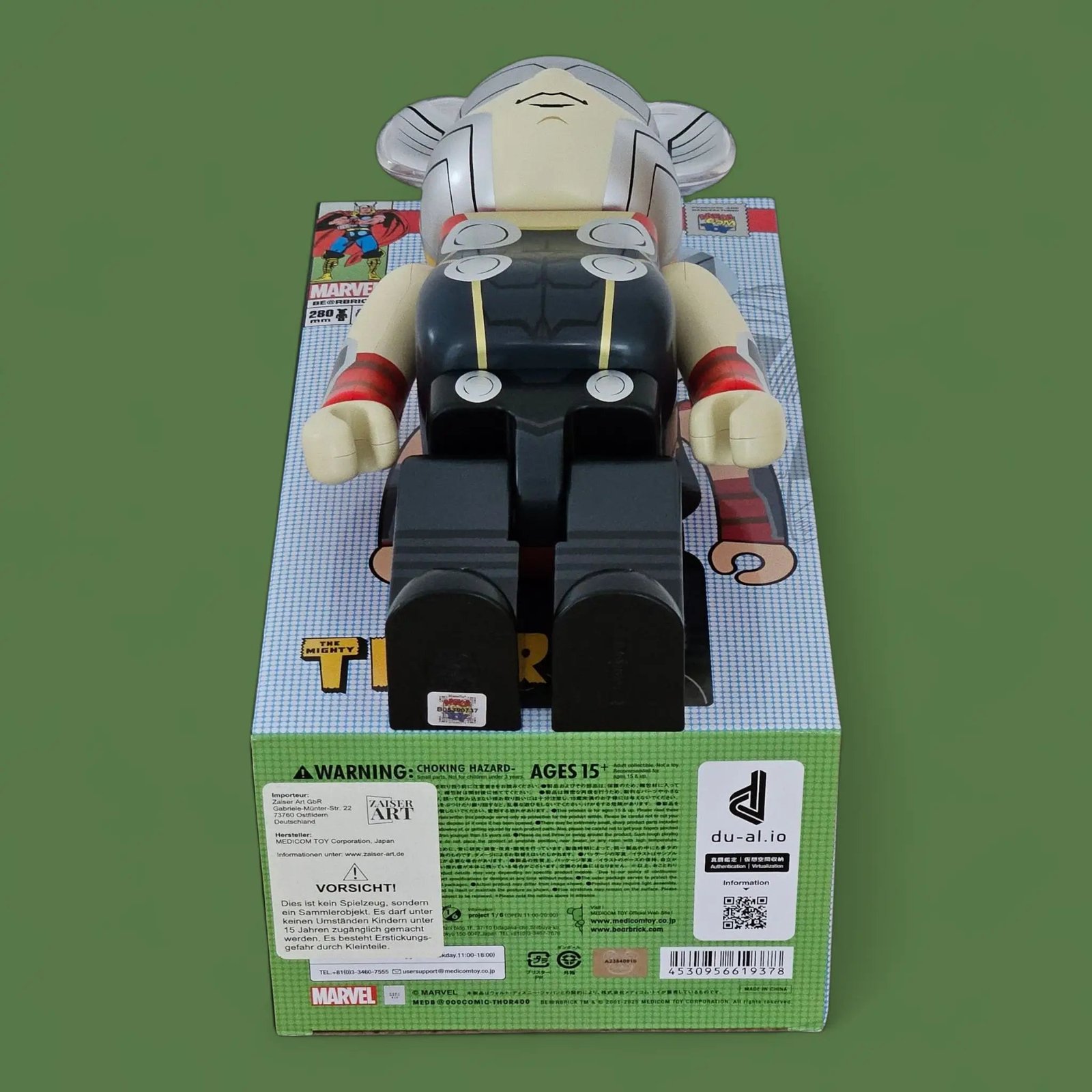 BE@RBRICK Thor (400%) 4 BE@RBRICK Thor (400%) - Image 4