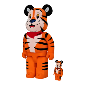BE@RBRICK Tony the Tiger Flocky Version [Kellogg’s Corn Frosties] (100%+400%)