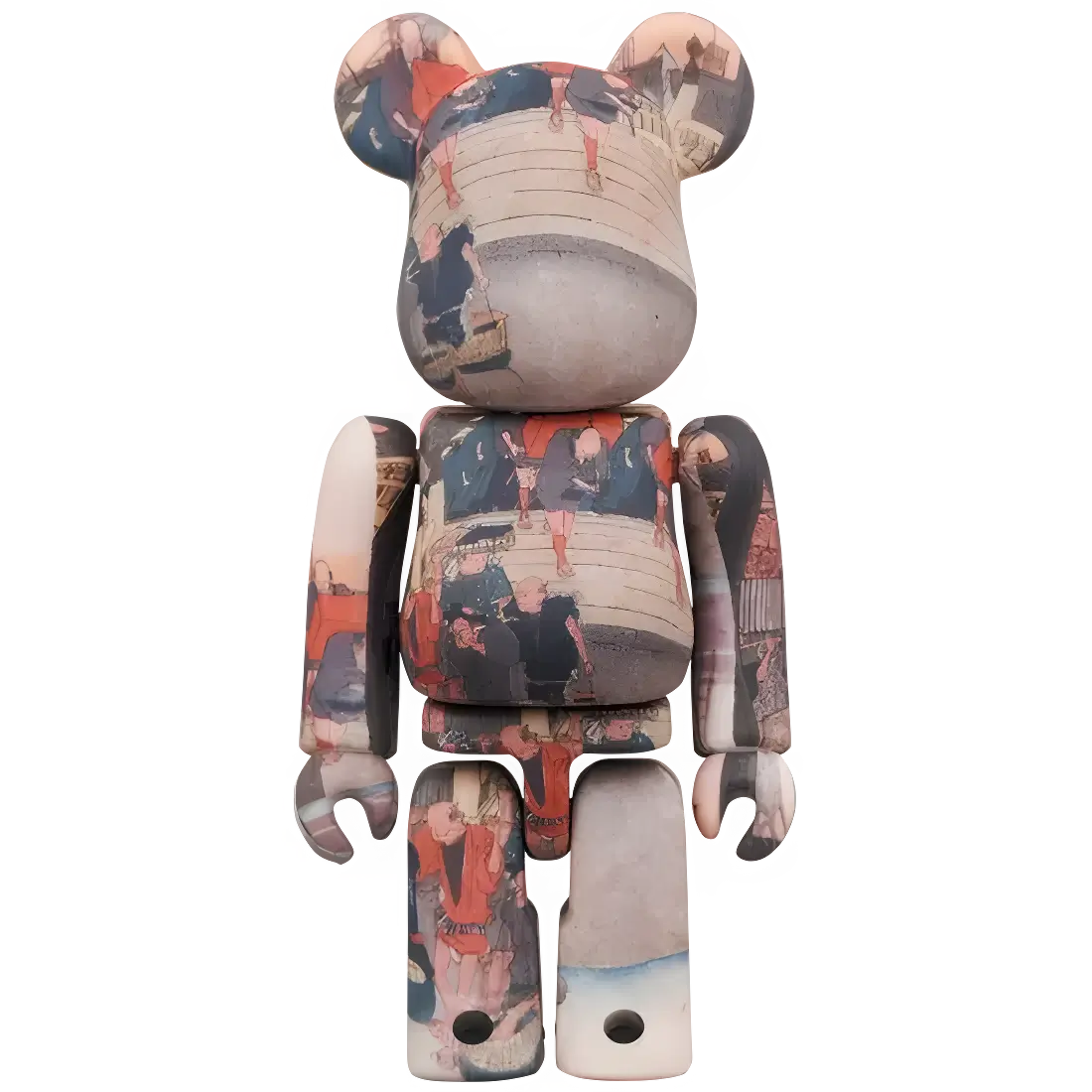 BE@RBRICK Utagawa Hiroshige “53 Stations of the Tokaido Nihonbashi Bridge” (100%+400%) 5 BE@RBRICK Utagawa Hiroshige “53 Stations of the Tokaido Nihonbashi Bridge” (100%+400%) - Image 5