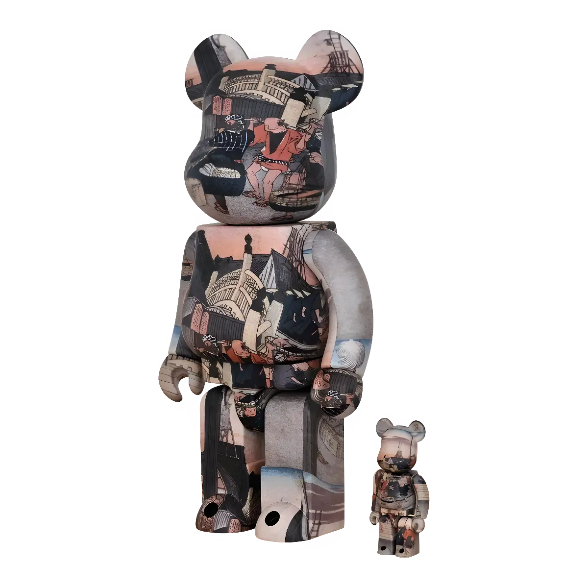 BE@RBRICK Utagawa Hiroshige “53 Stations of the Tokaido Nihonbashi Bridge” (100%+400%) 1 BE@RBRICK Utagawa Hiroshige “53 Stations of the Tokaido Nihonbashi Bridge” (100%+400%)