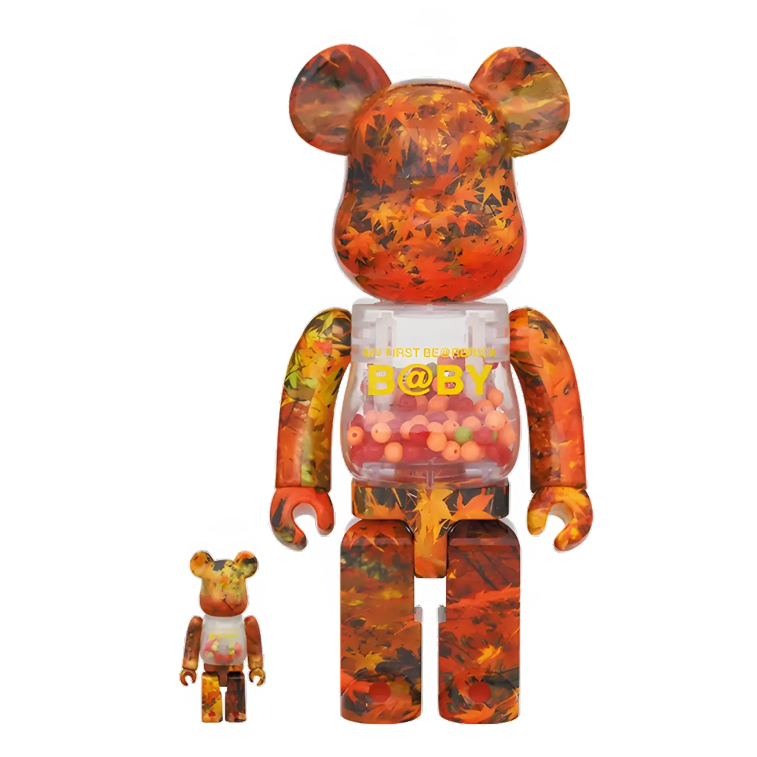 My First BE@RBRICK B@by Autumn Leaves Version (100%+400%) 4 My First BE@RBRICK B@by Autumn Leaves Version (100%+400%) - Image 4