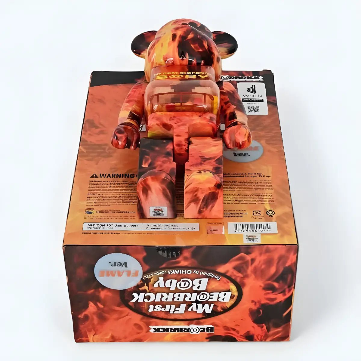 My First BE@RBRICK B@by Flame Version (100%+400%) 3 My First BE@RBRICK B@by Flame Version (100%+400%) - Image 3