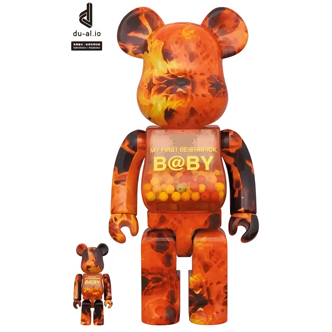 My First BE@RBRICK B@by Flame Version (100%+400%) 4 My First BE@RBRICK B@by Flame Version (100%+400%) - Image 4